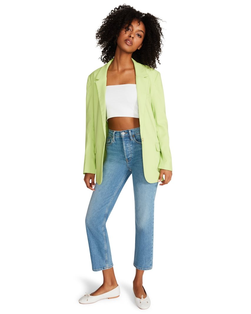 Blazers Steve Madden Kaira Mujer Verde Claro | ES EW0164